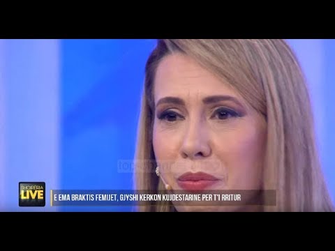 Përlotet gjatë emisionit moderatorja e “Shqipëria live”