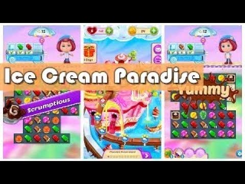 Ice Cream Paradise 2017 Game Review Official RV AppStudios Puzzle Games Play