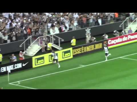 Gol de empate do Corinthians sobre o Audax 23/04/2016