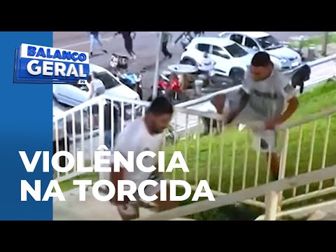 Imagens mostram confusão entre supostos torcedores após o jogo do MFC