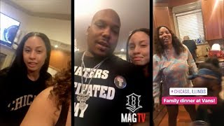 Kat Joins Charmaine For Dinner At Van&#39;s Crib!