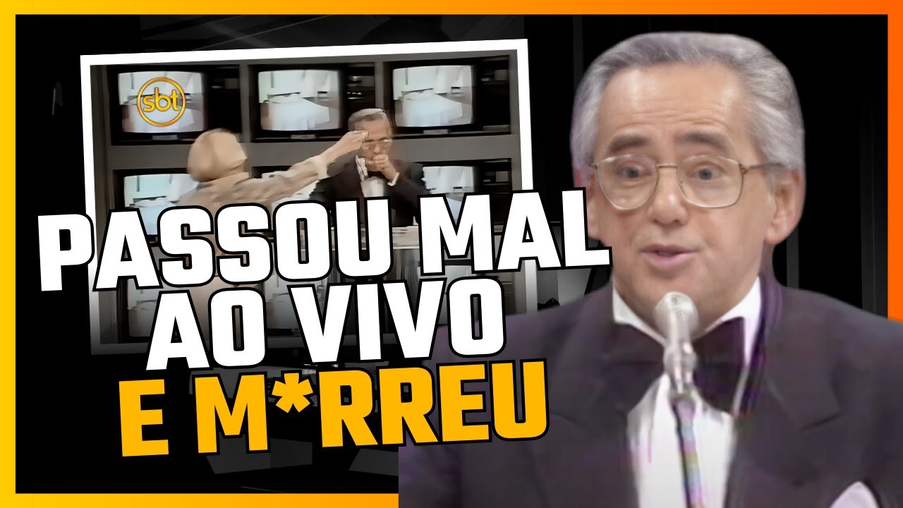 O ASTRO do SBT que M*RREU após PASSAR MAL AO VIVO