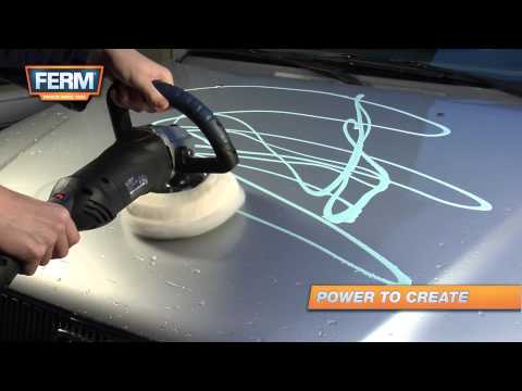 How to polish your car with an angle polisher