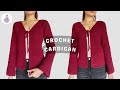 Easy Crochet Front Tie Cardigan Tutorial For Beginners