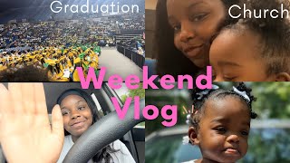 *realistic* Weekend in my life✨ Graduation | Church etc💕