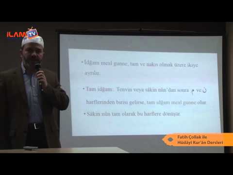 İdğam Meal Gunne (Tecvid Dersi 15) - Hayri Ünal