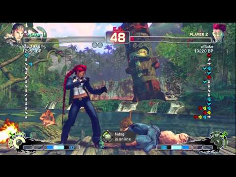 Uryo [Viper] vs kao 1976 [Ryu] SSF4 Japanese Online Ranked Matches - TRUE-HD