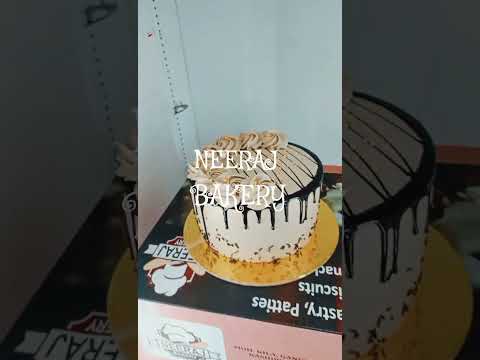 Amazing Chocolate Coffee Flavour Cake By Neeraj Bakery #chocolate #chocolatecake