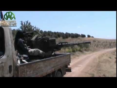 استهداف أرتال قوات النظام في منطقة تل ملح في ريف حماة بواسطة رشاش 23 من قبل جيش الإسلام