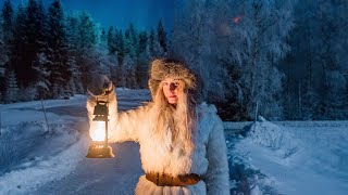 Living with the Dark Winters in Sweden Midnight sun Polar night Mp4 3GP & Mp3
