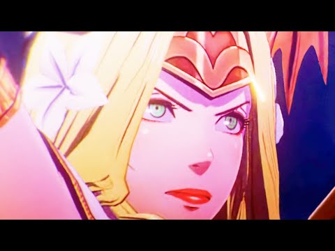 Fire Emblem Warriors: Three Hopes - Opening Cutscene: Seiros & Saints in 4K @60FPS