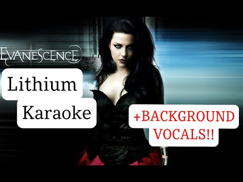 Lithium-Evanescence || Instrumental/Karaoke with Lyrics & Background Vocals by: Meera Ravi