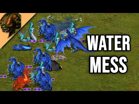 Water Elemental Wars! - Heroes 3: Barren Lands (Part 8)