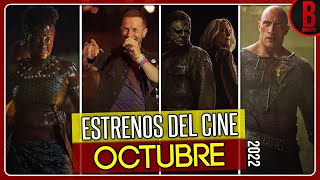 ESTRENOS del CINE OCTUBRE 2022 | Películas que se Estrenan en Octubre 2022