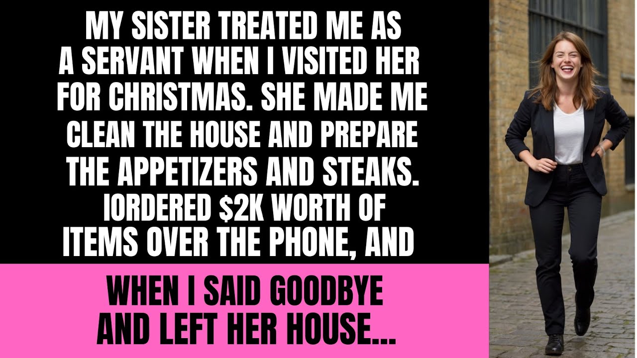 My Sister Forced Our Mom into a Care Facility, Then Tried to Play Hero at Christmas, i show her real