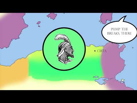 The king Jugurtha the Numidian  barbarian  Algerian who fought the Romans and died in prison of Rome