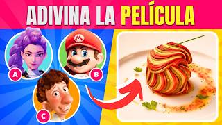 ADIVINA la PELÍCULA por LA COMIDA 🍕 ¿En qué película aparecen estos platillos?  🎬 Quiz películas