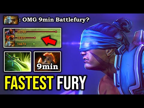 How to Super Farm Anti-Mage with New Record Fastest Battle Fury Ever in 2020 Dota 2