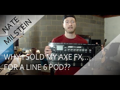 Why I sold my Axe FX... for a Line 6 Pod X3 Live?!