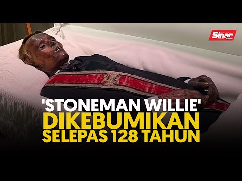 'Stoneman Willie' dikebumikan selepas 128 tahun
