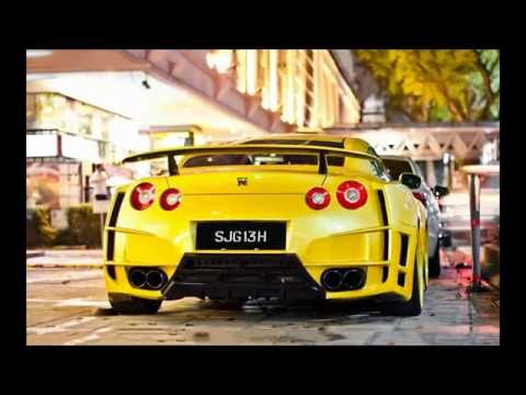NISSAN R35 GTR CUSTOM WIDE BODY CUSTOM WHEELS REAR SPOILER TUFF LOOKING CAR JMD JAP STYLE
