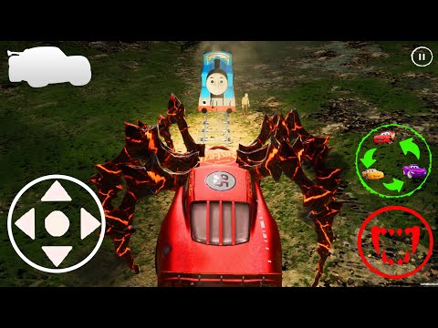 Playing As LIGHTNING MCQUEEN EATER to Hunt Thomas the Tank Engine - Choo-Choo Charles