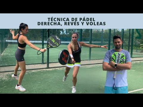 GOLPES BÁSICOS: DERECHA, REVÉS, VOLEA DE DERECHA Y VOLEA DE REVÉS | Tutorial técnica de pádel