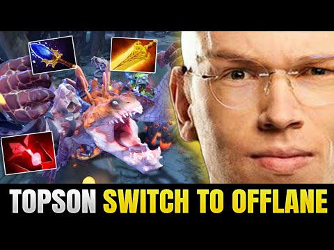 TOPSON switch to Primal Beast Offlane this game