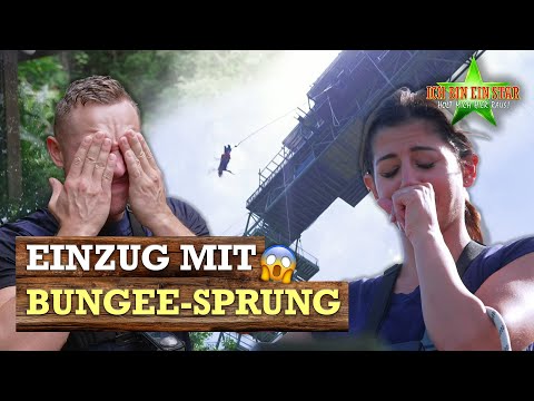 Wer springt BUNGEE!? 😱 Walk-in Prüfung zum Einzug 🐍 | Dschungelcamp 2026