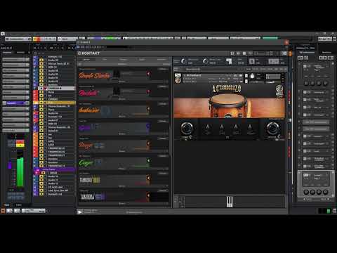 Free Download Gold Percussions KONTAKT MiDi