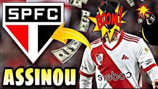 🚨BAITA REFORÇO NO SÃO PAULO! ESSA PEGOU TODOS DE SURPRESA