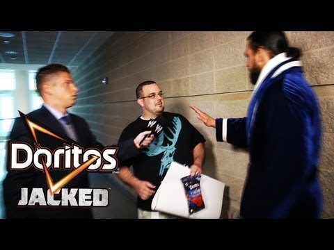 Sandow "Teaches" A Fan - Doritos Jacked WWE Fan Correspondent: Green Bay Winner