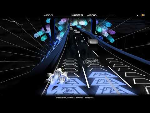 Audiosurf (Colour Bass) | Pixel Terror, Chime & Teminite - Sleepless