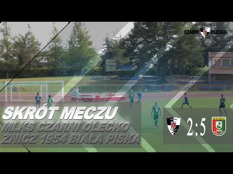 Skrót meczu - Wojewódzki Puchar Polski 2023/24 - MLKS Czarni Olecko vs ZNICZ 1954 Biała Piska