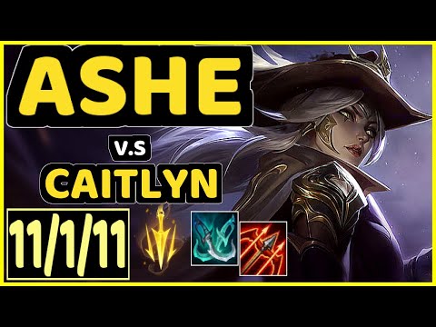 INNAXE (ASHE) vs CAITLYN - 11/1/11 KDA BOTTOM ADC CHALLENGER GAMEPLAY - EUW