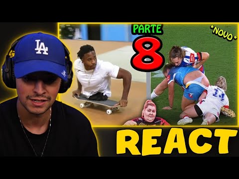 CORINGA REAGINDO: OS MOMENTOS MAIS VERGONHOSOS NOS ESPORTES PARTE 8. + FUTEBOL FEMININO