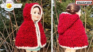 Fairy Tale Cloak for 18" Dolls - Live Stream Feb 2, 26
