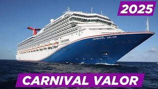 Carnival Valor Cruise Ship Tour 2025 | Food, Fun & Full Ship Walkthrough