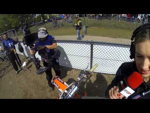 Davy Pootjes winning race 2 EMX125 at Valkenswaard [Onboard GoPro]