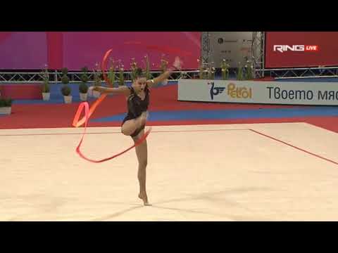 Yeva MELESHCHUK (UKR) Ribbon AA - World Cup Sofia 2021