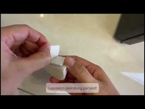 Gambar Forhom Penahan Pintu Magnetik - Putih