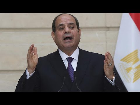 السيسي يؤكد على ضرورة وقف أعمال العنف وإنهاء المواجهات في قطاع غزة …