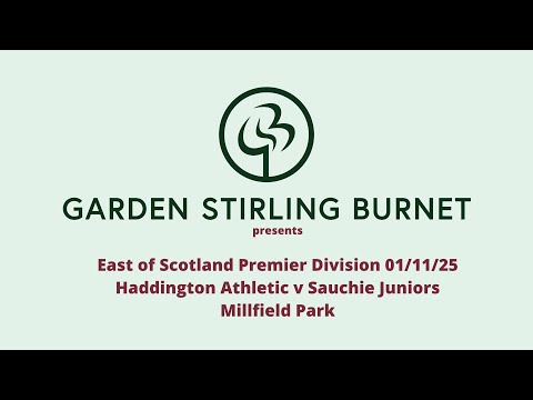 Haddington Athletic v Sauchie Juniors - 01 11 2025