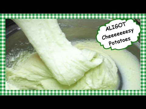 How to Make ALIGOT ~ Cheesy Cheese Mashed Potatoes Recipe Video