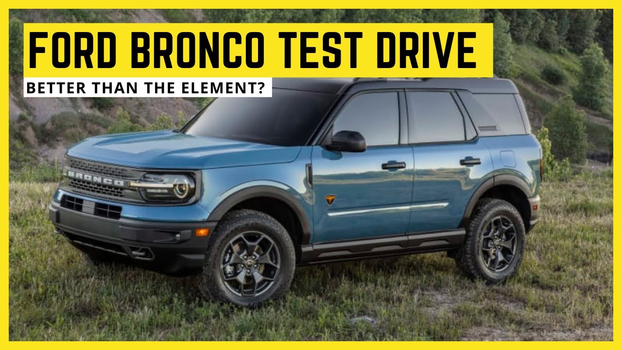 2021 Ford Bronco Sport Test Drive (better than the Element?)