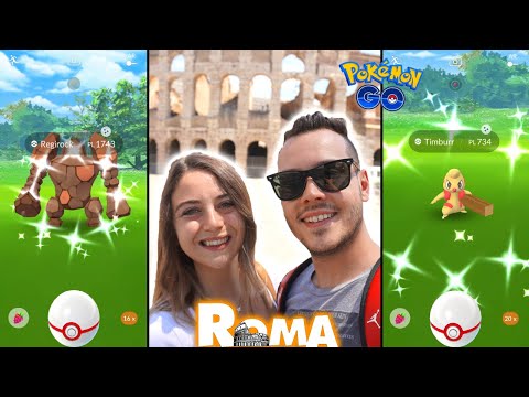 GIORNATA A ROMA CON LA MIA RAGAZZA! - Pokémon GO ITA
