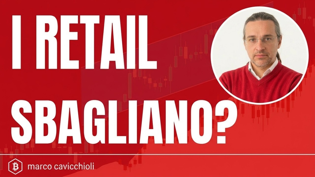 I retail vendono Bitcoin: errore o segnale d'allarme?