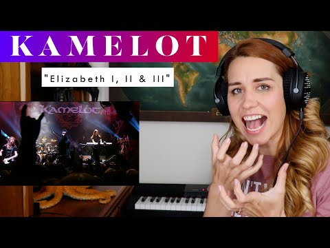 Kamelot "Elizabeth I, II & III" REACTION & ANALYSIS by Vocal Coach / Opera Singer