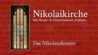 preview picture of video 'NIKOLAIKIRCHE ANKLAM | Nikolausfenster'
