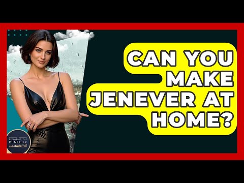 Can You Make Jenever At Home? - Exploring The Benelux